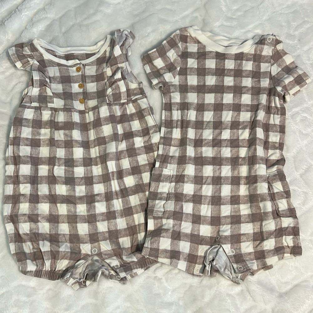 Boy/Girl Twins little co matching set
